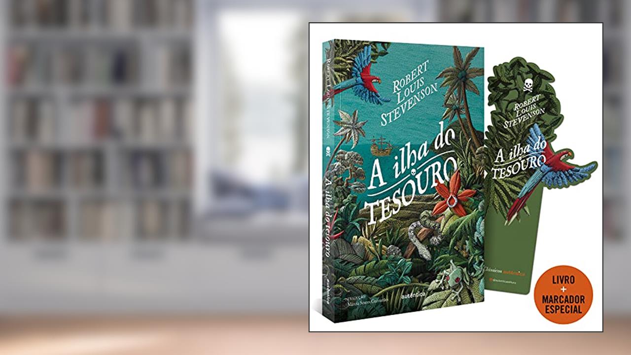 Capa de A ilha do tesouro - (Texto integral - Clássicos Autêntica), do autor Robert Louis Stevenson
