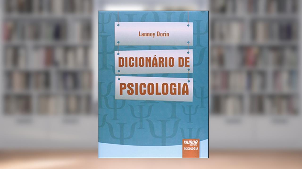 Capa de Dicionário de Psicologia, do autor Lannoy Dorin