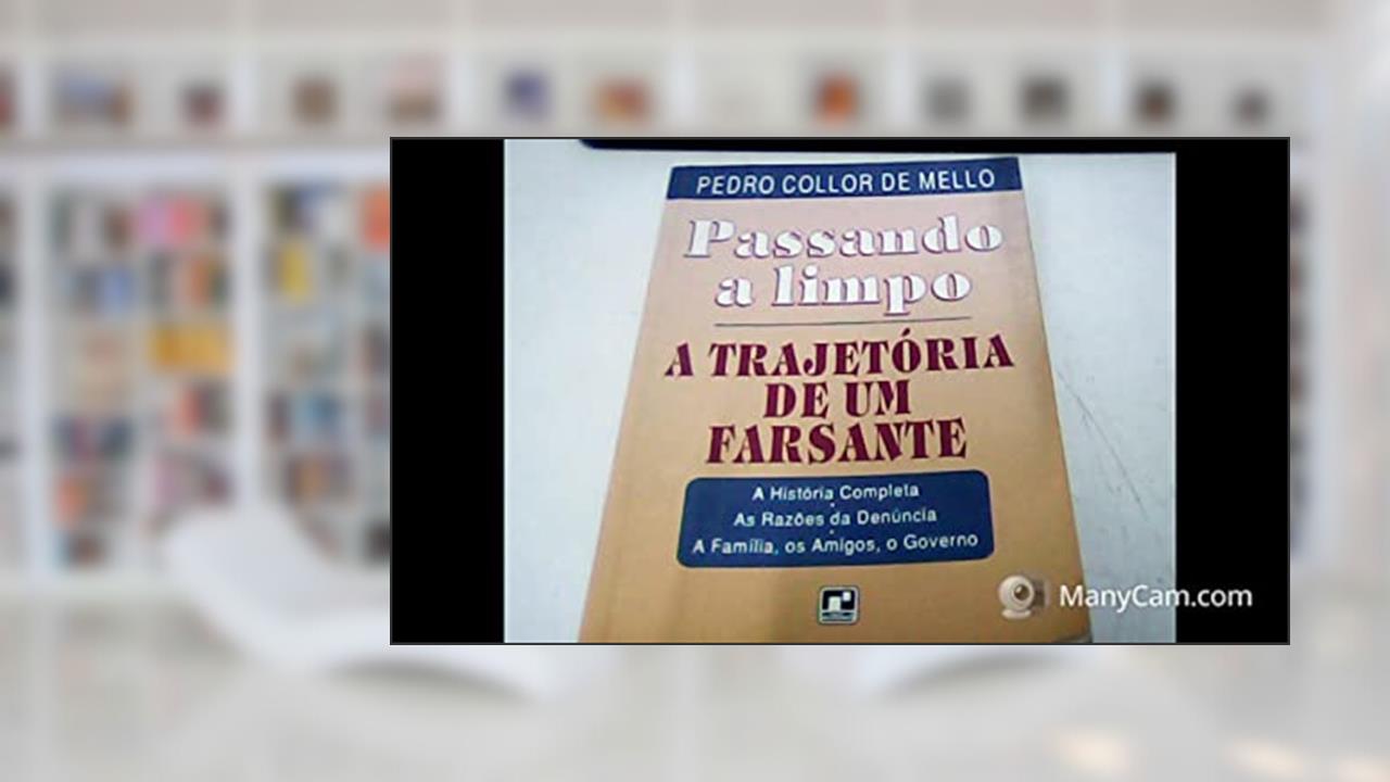 Capa de Passando A Limpo: A Trajetoria De Um Farsante (Portuguese Edition), do autor Pedro Collor De Mello