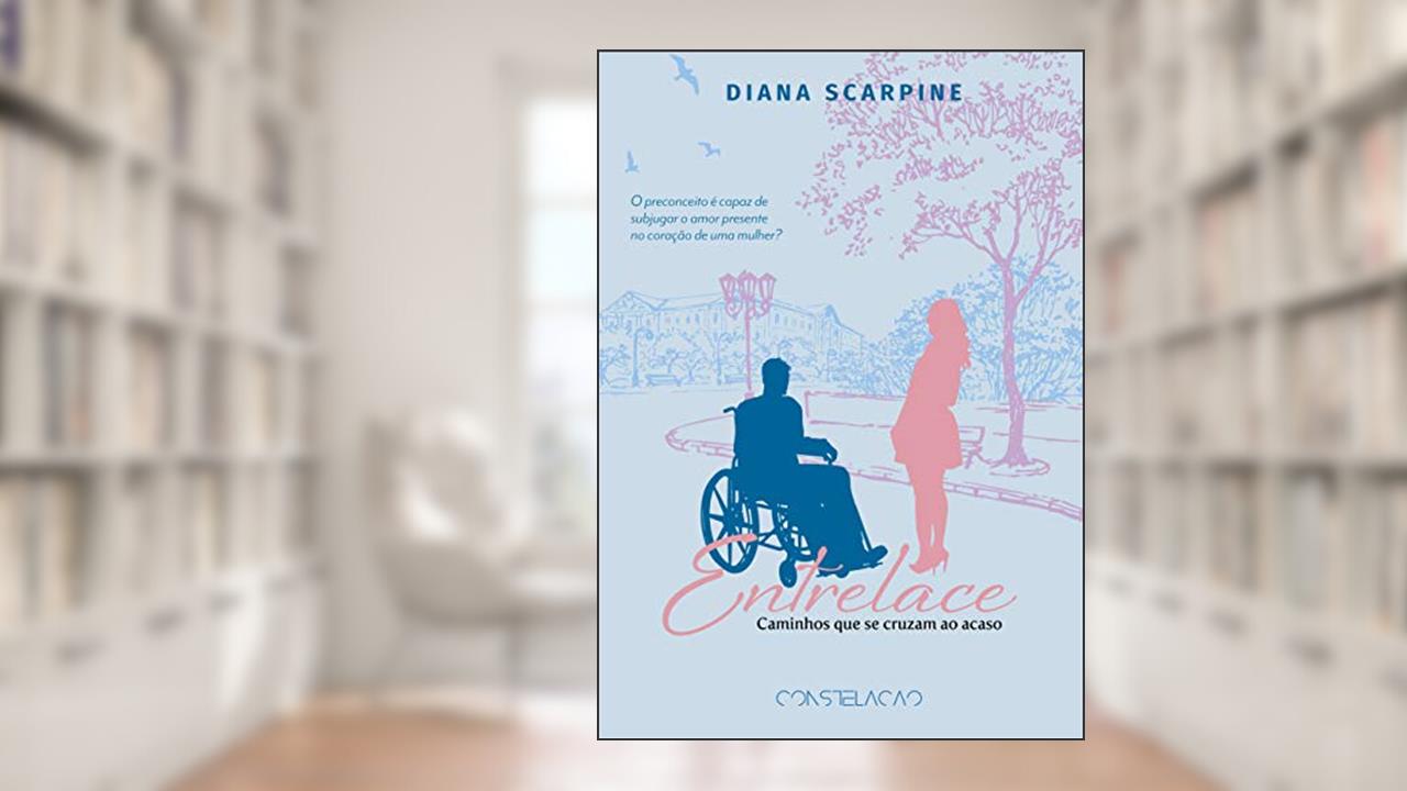 Capa de Entrelace: Caminhos que se cruzam ao acaso, do autor Diana Scarpine