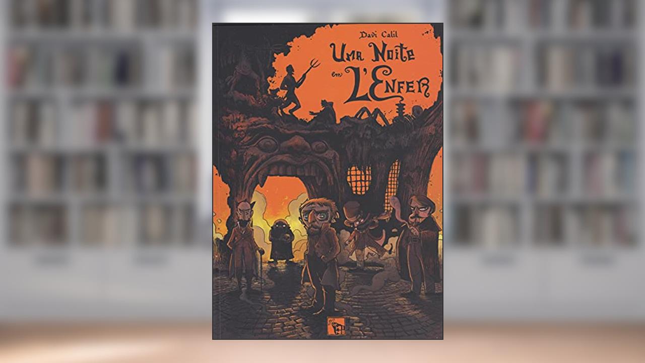 Capa de Uma Noite em L'Enfer, do autor Davi Calil