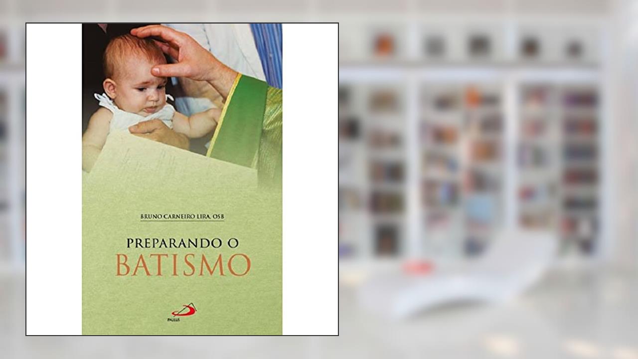 Capa de Preparando o Batismo, do autor Bruno Carneiro Lira