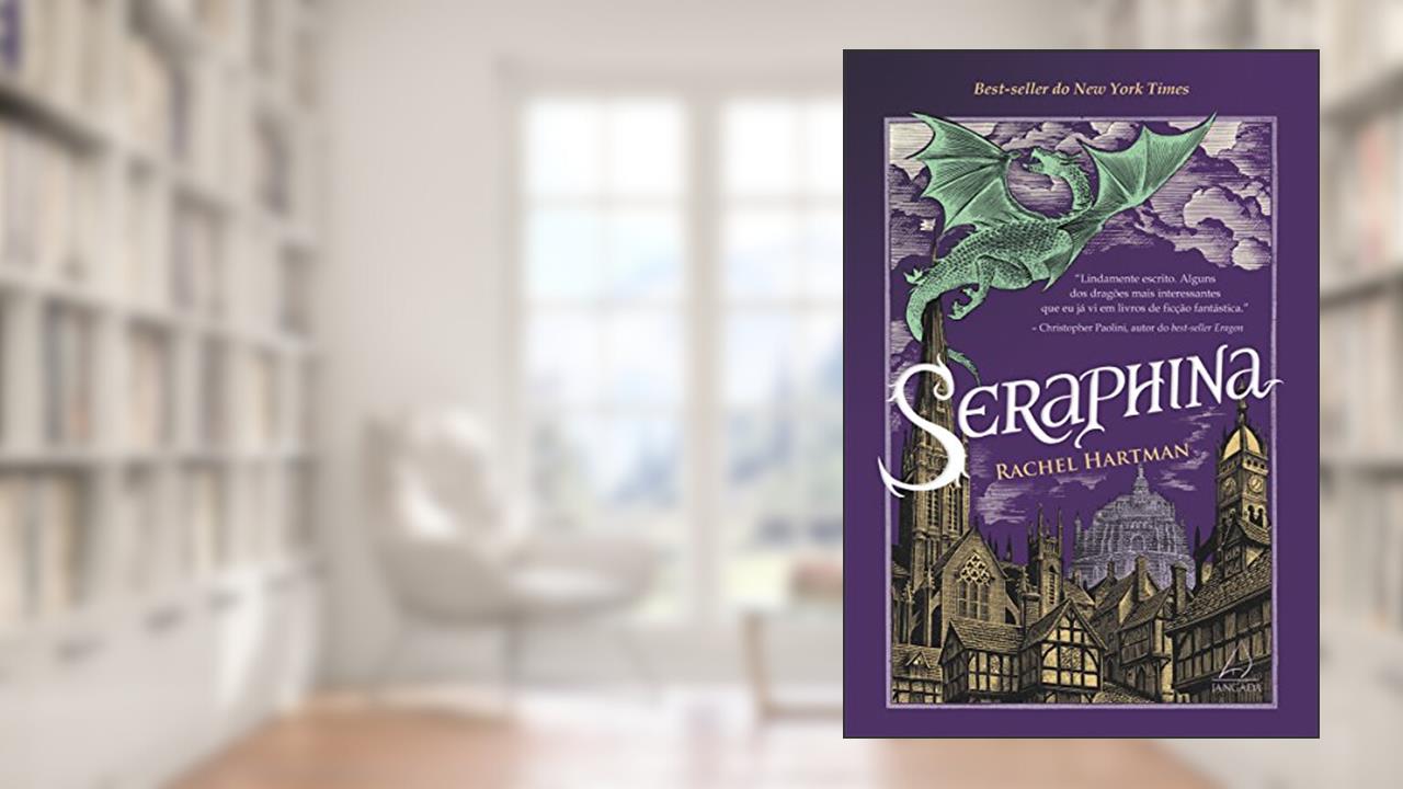 Capa de Seraphina: A Garota com Coração de Dragão, do autor Rachel Hartman