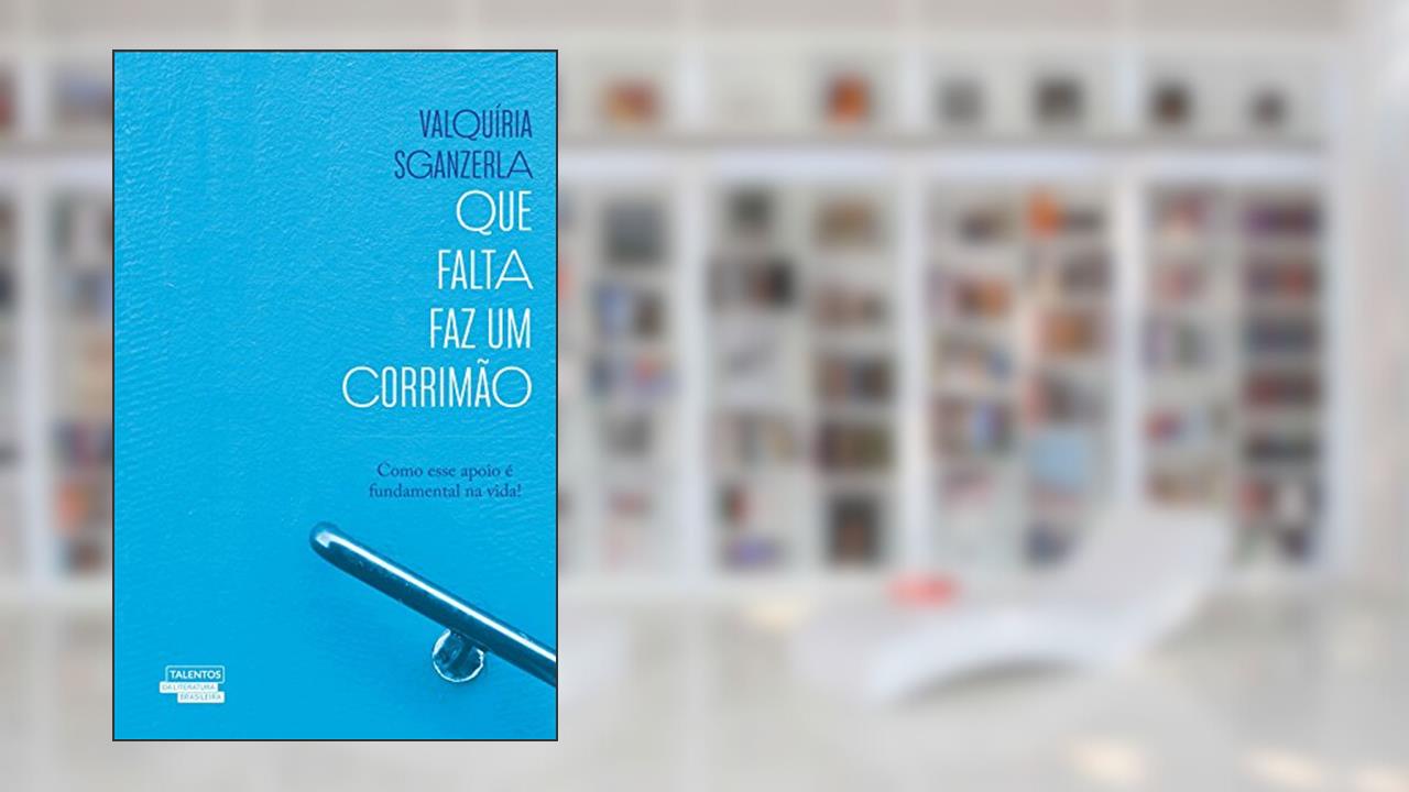 Capa de Que Falta Faz Um Corrimão, do autor Valquiria Sganzerla