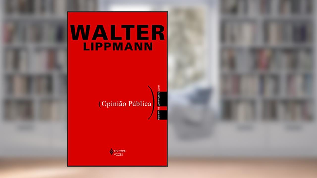 Capa de Opinião pública, do autor Walter Lippmann