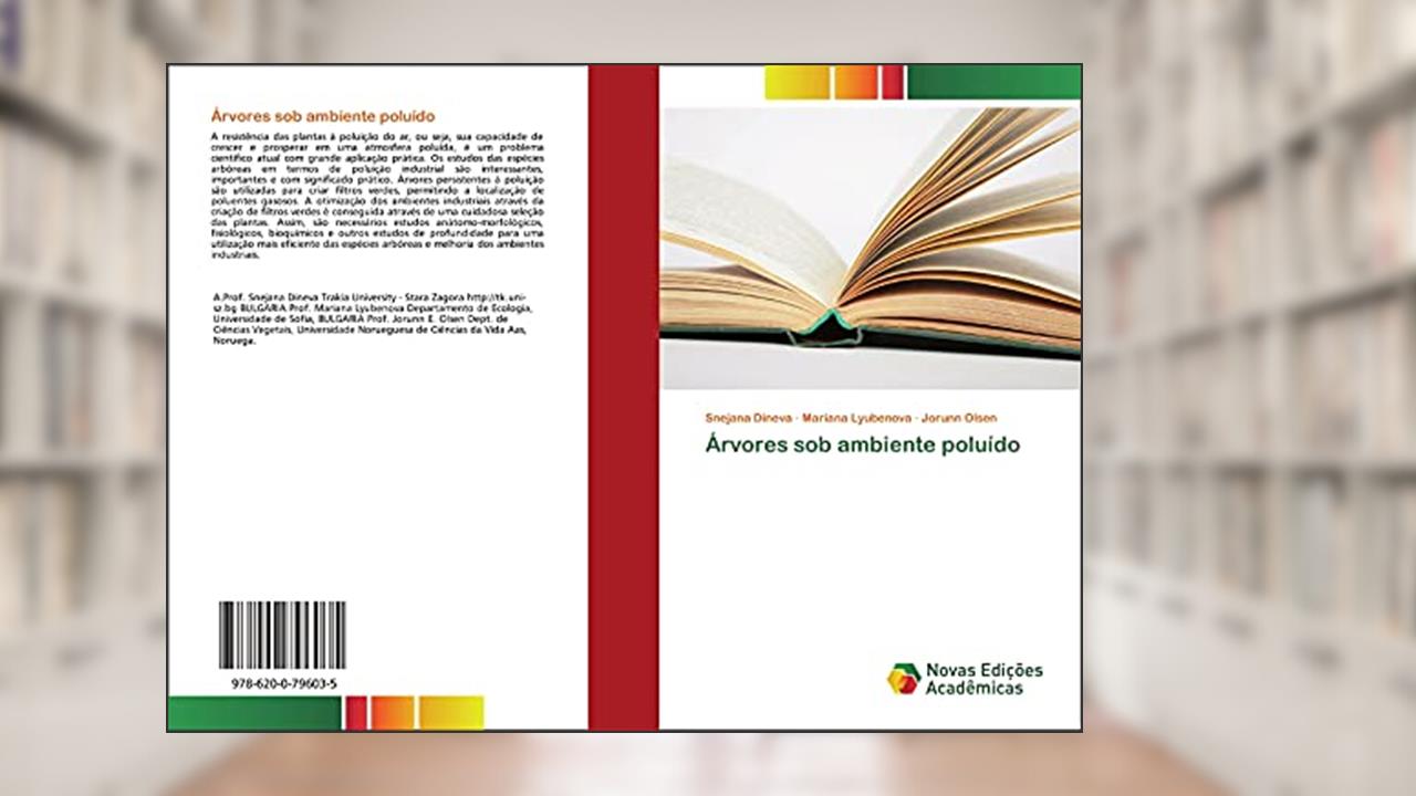Capa de Árvores sob ambiente poluído, do autor Snejana Dineva; Mariana Lyubenova; Jorunn Olsen