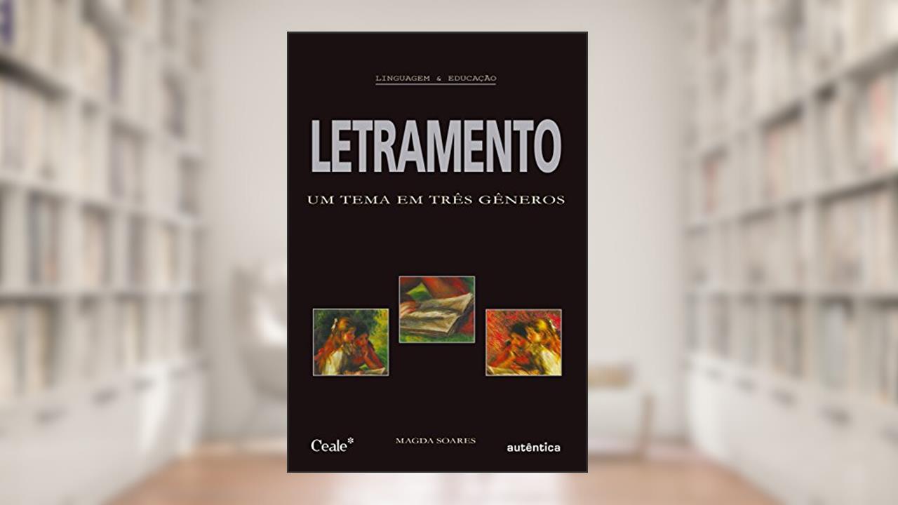 Capa de Letramento - Um tema em três gêneros, do autor Magda Soares