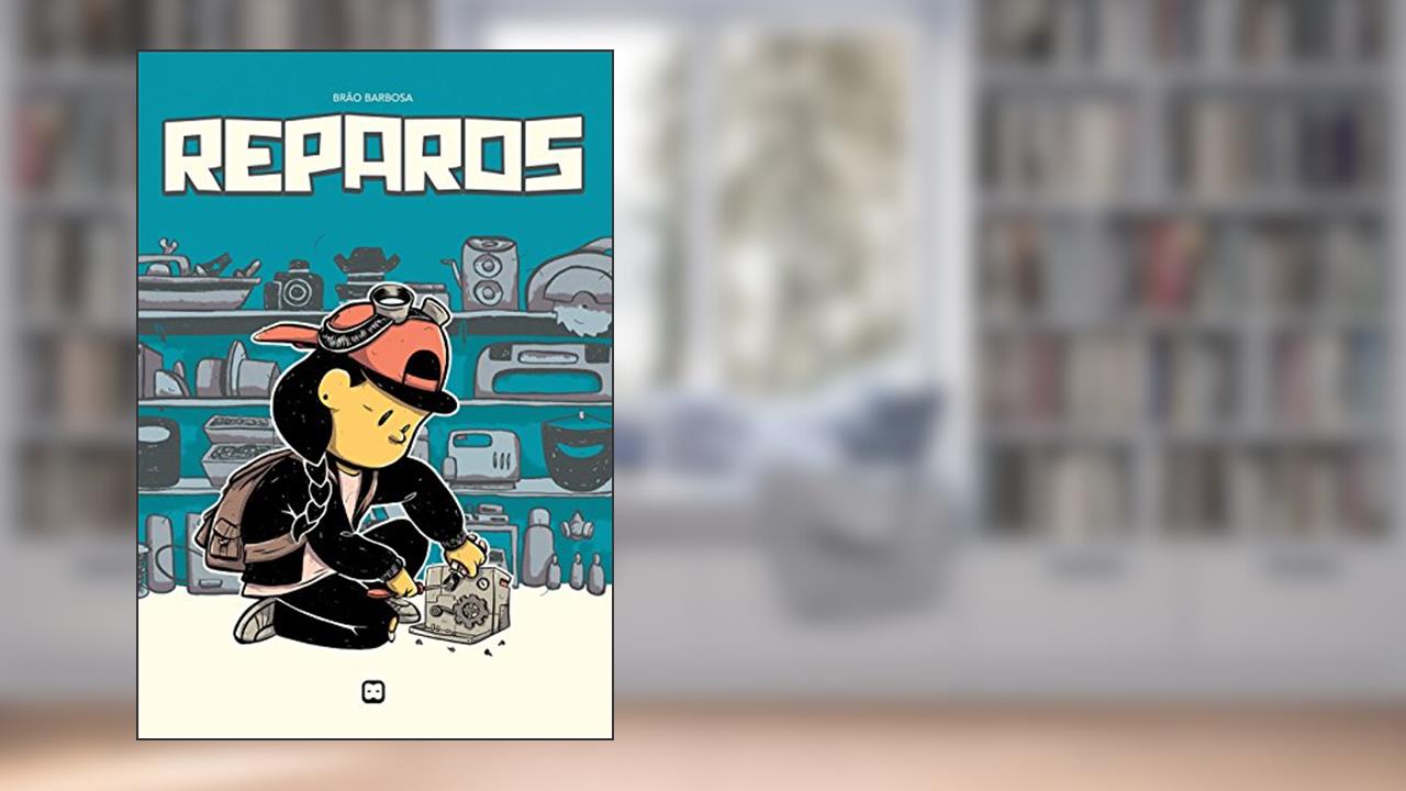 Capa de Reparos, do autor Brão Barbosa