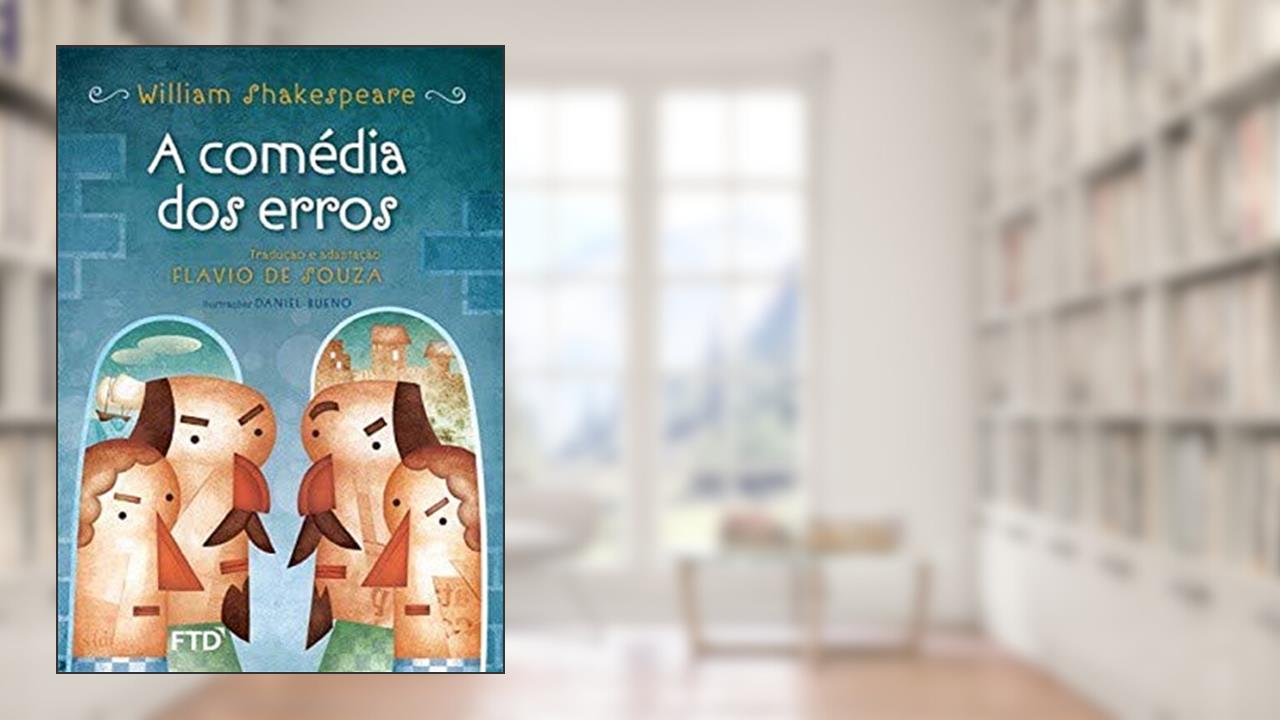 Capa de A Comédia Dos Erros, do autor Vários Autores