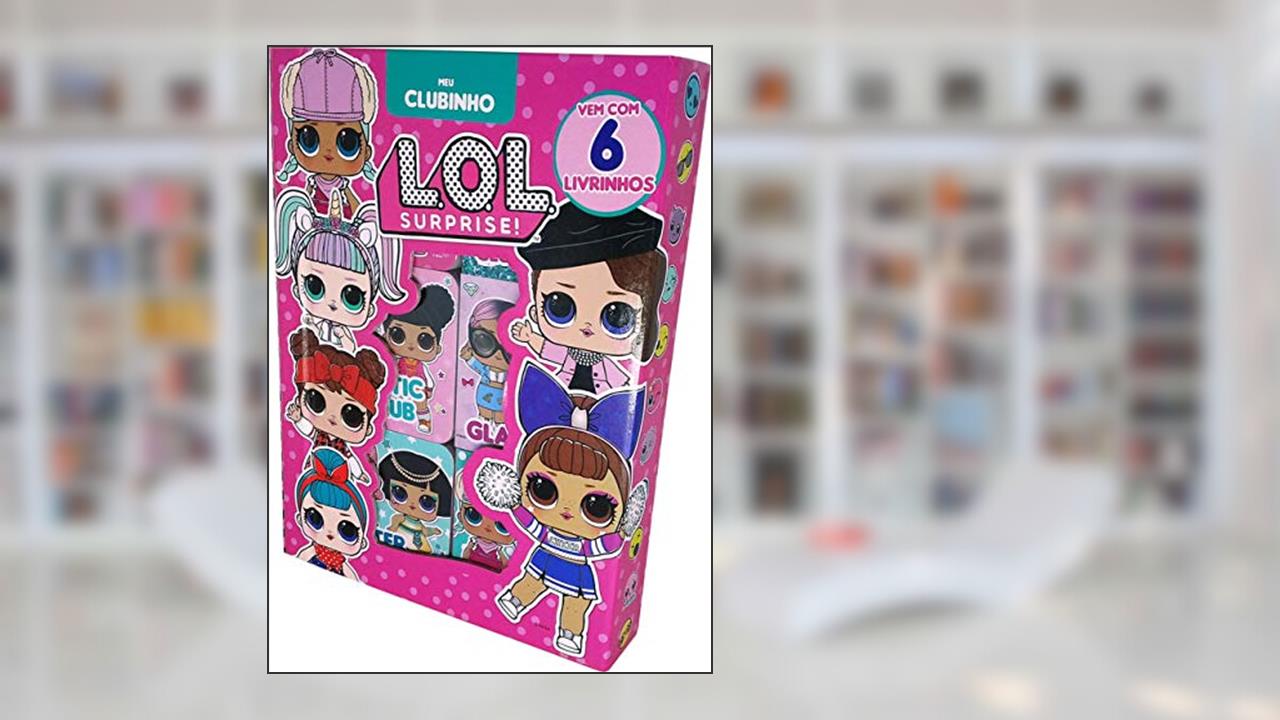 Capa de LOL Surprise - Meu clubinho box com 6 livrinhos, do autor On Line Editora