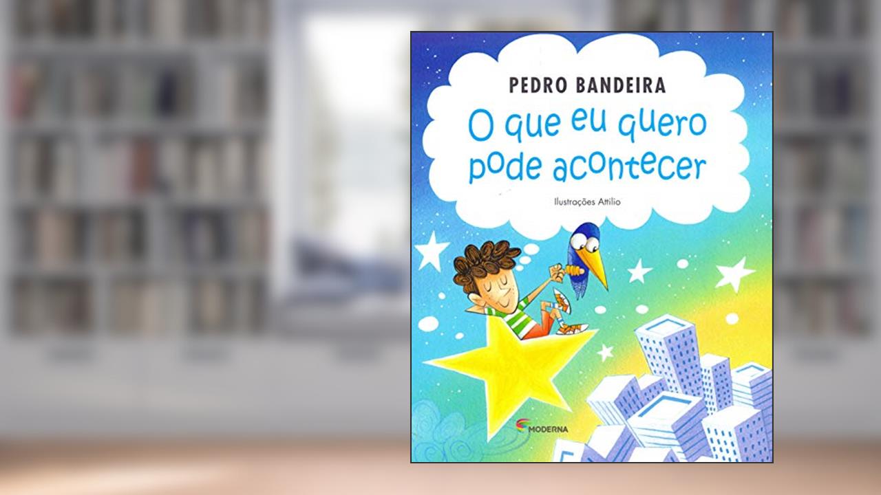 Capa de O que Eu Quero Pode Acontecer, do autor Pedro Bandeira