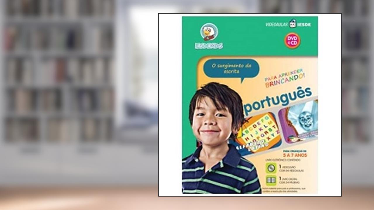 Capa de Livro Eletrônico Iesde Kids Português - O Surgimento Da Escrita - Vol. 4, do autor IESDE