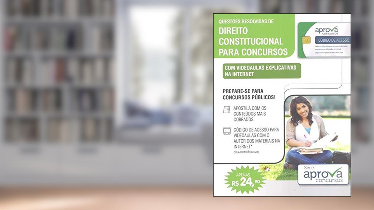 Capa de Direito Do Consumidor Para Concursos - Video Aulas Explicativas Na Internet, do autor IESDE