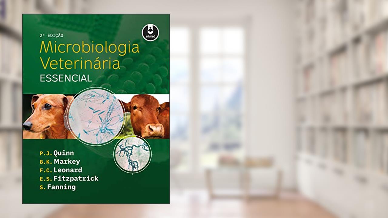 Capa de Microbiologia Veterinária Essencial, do autor P.J. Quinn; B.K. Markey; F.C. Leonard; E.S. Fitzpatrick; S. Fanning