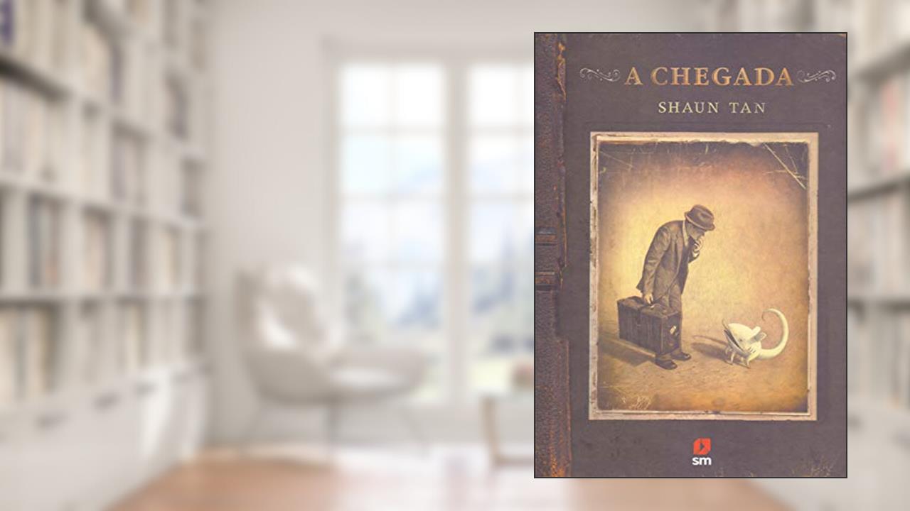 Capa de A Chegada, do autor Shaun Tan