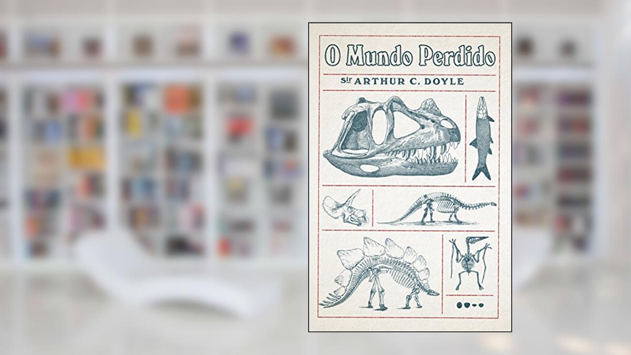 Capa de O mundo perdido, do autor Arthur Conan Doyle