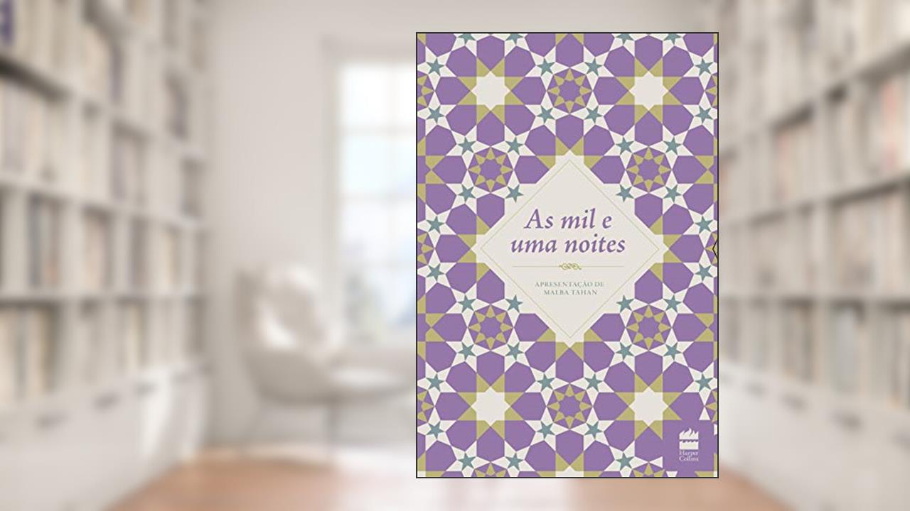 Capa de As mil e uma noites - completo, do autor Antoine Galland