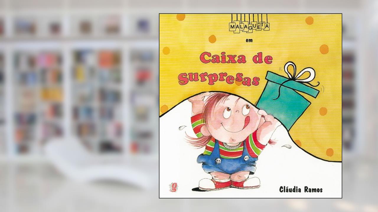 Capa de Caixa de Surpresas, do autor Cláudia Ramos