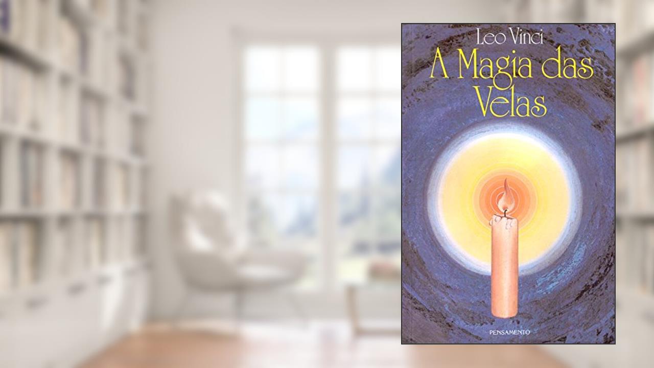 Capa de Magia Das Velas, do autor Leo Vinci