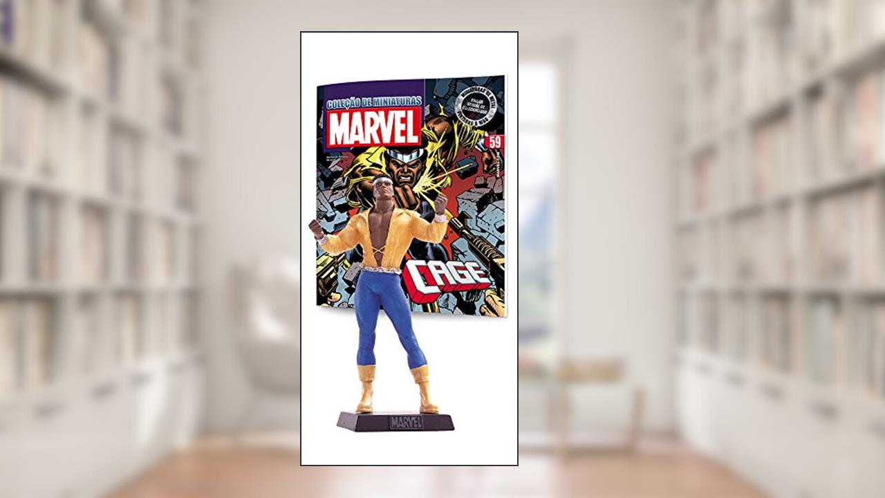 Capa de Marvel Figurines. Luke Cage, do autor Eaglemoss