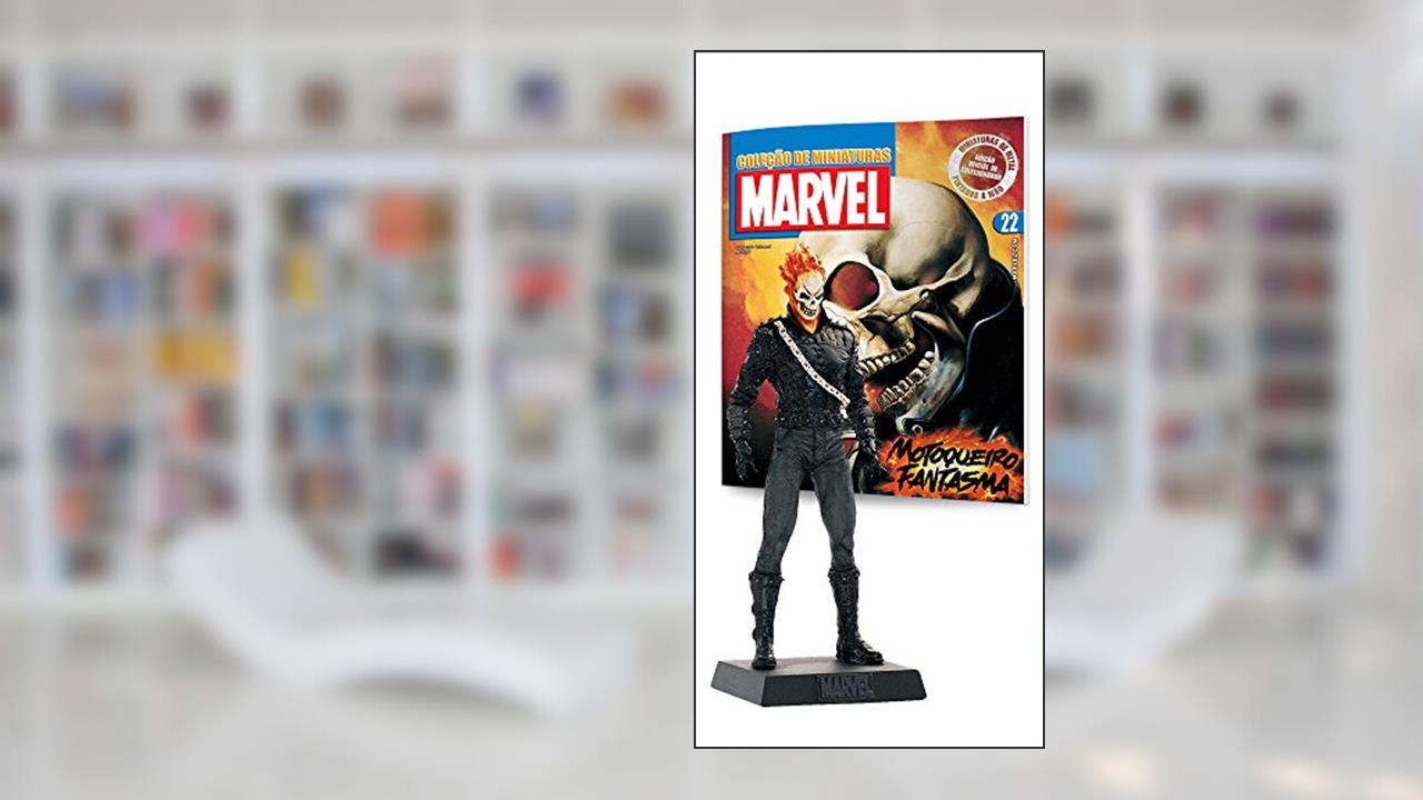 Capa de Marvel Figurines. Motoqueiro Fantasma: 22, do autor Eaglemoss