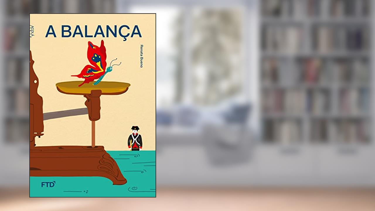 Capa de A Balança, do autor Renata Bueno