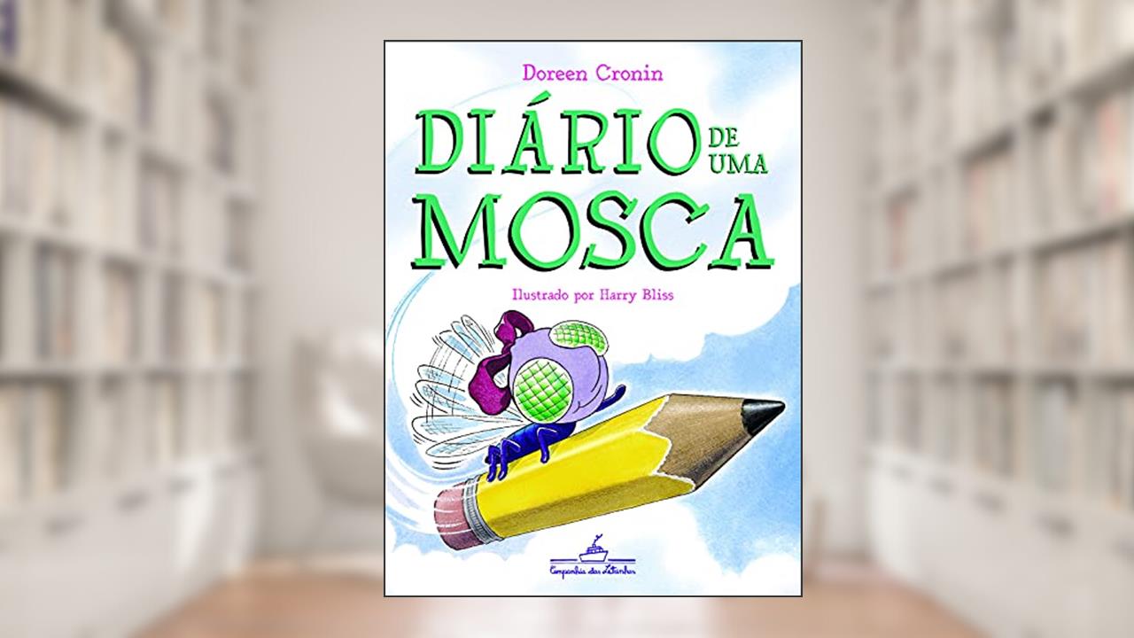 Capa de Diário de uma mosca, do autor Doreen Cronin