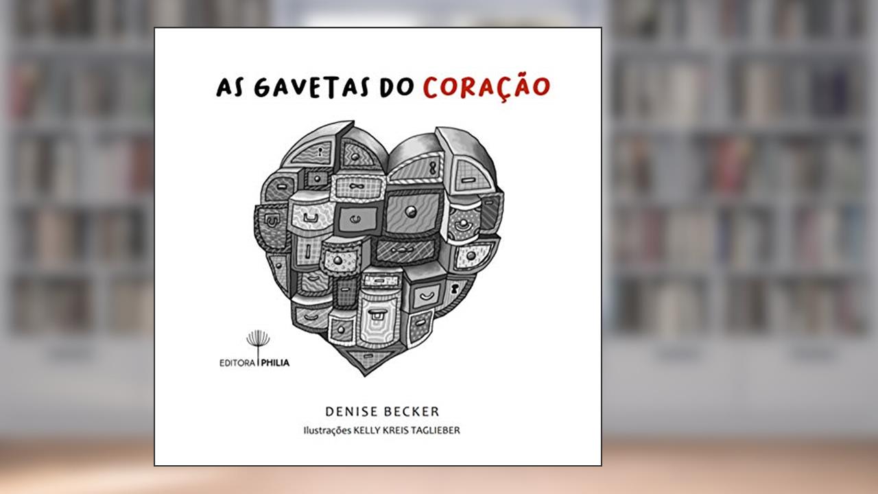 Capa de As Gavetas Do Coração, do autor Denise Becker