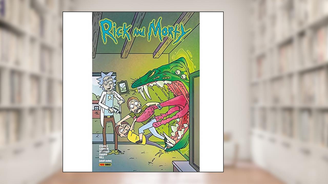 Capa de Rick And Morty Vol. 4, do autor Kyle Starks