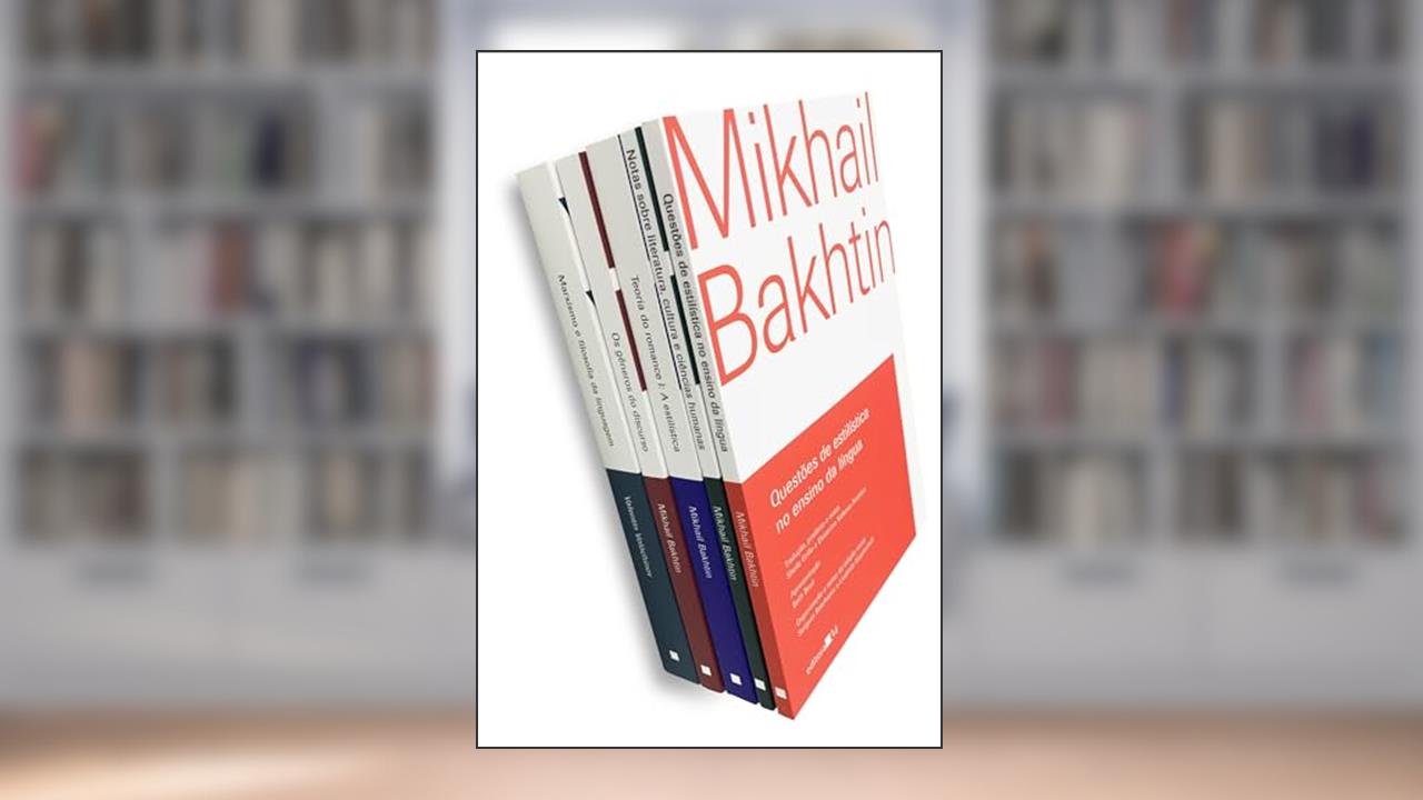 Capa de Coleção Ensaios do Círculo de Bakhtin, do autor Mikhail Bakhtin; Valentin Volóchinov