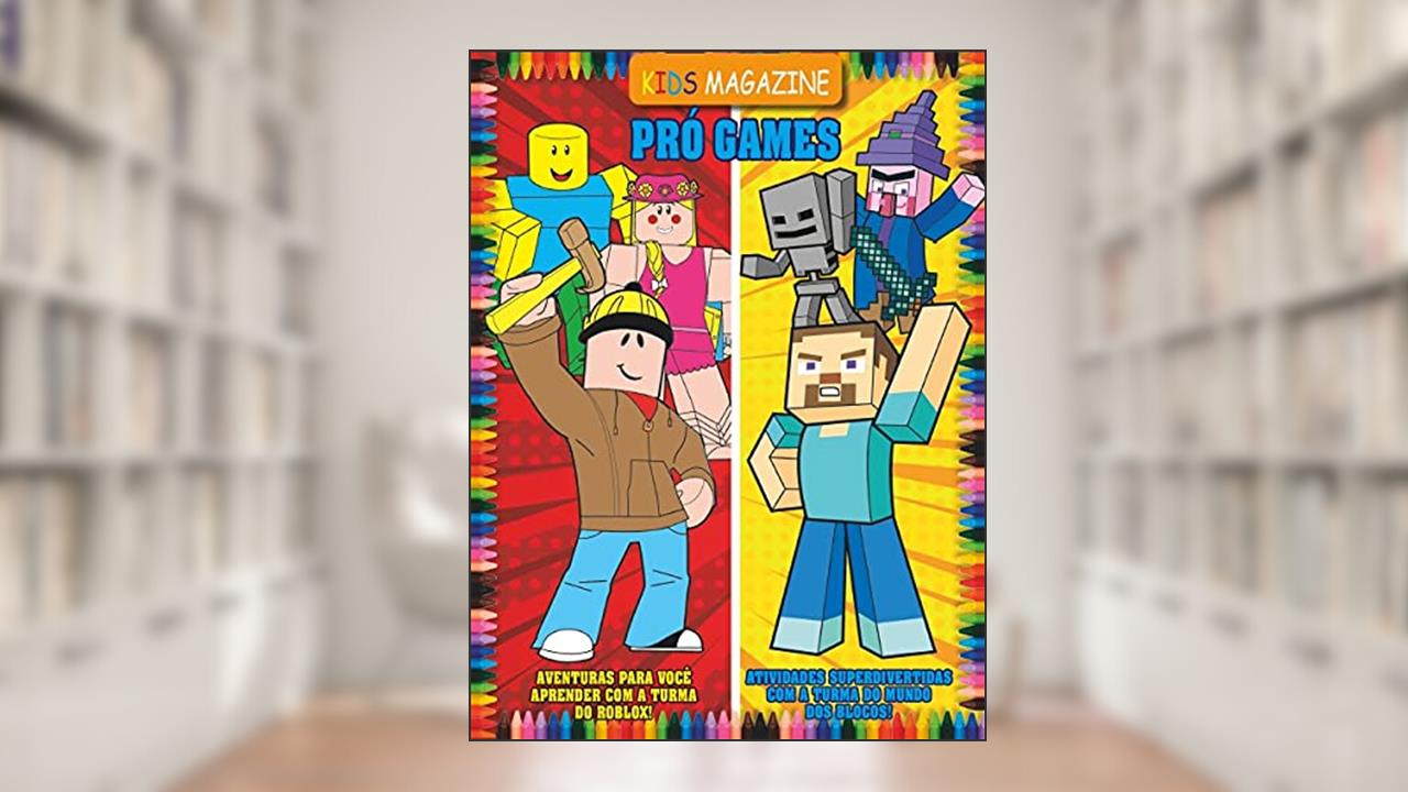 Capa de Kids Magazine Pró Games Minecraft + Roblox, do autor On Line Editora