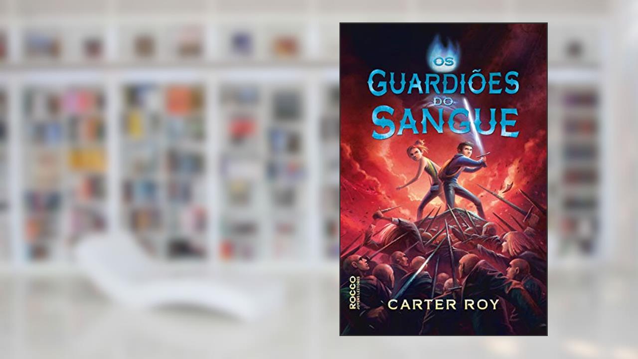 Capa de Os guardiões do sangue, do autor Carter Roy