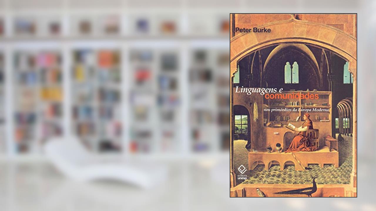 Capa de Linguagens e comunidades nos primórdios da Europa moderna, do autor Peter Burke