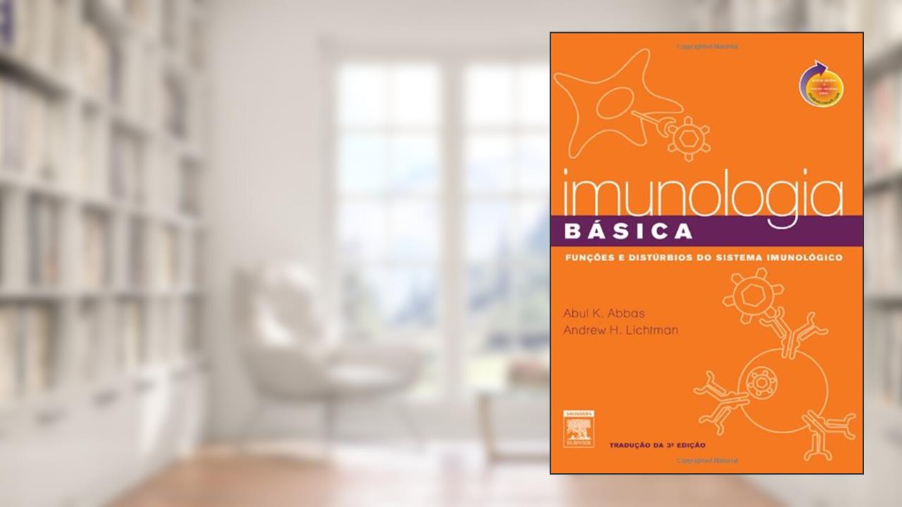 Capa de Imunologia Básica. Funções E Distúrbios Do Sistema Imunológico, do autor Andrew H. Lichtman; Abul K. Abbas