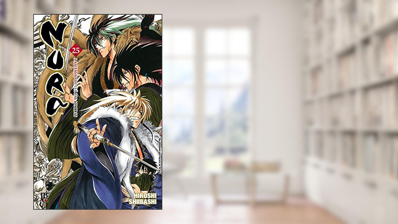 Capa de Nura. A Ascensão do Clã das Sombras - Volume 25, do autor Hiroshi Shiibashi