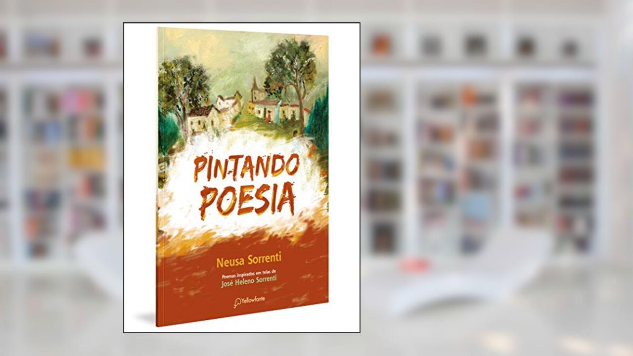 Capa de Pintando poesia, do autor Neusa Sorrenti