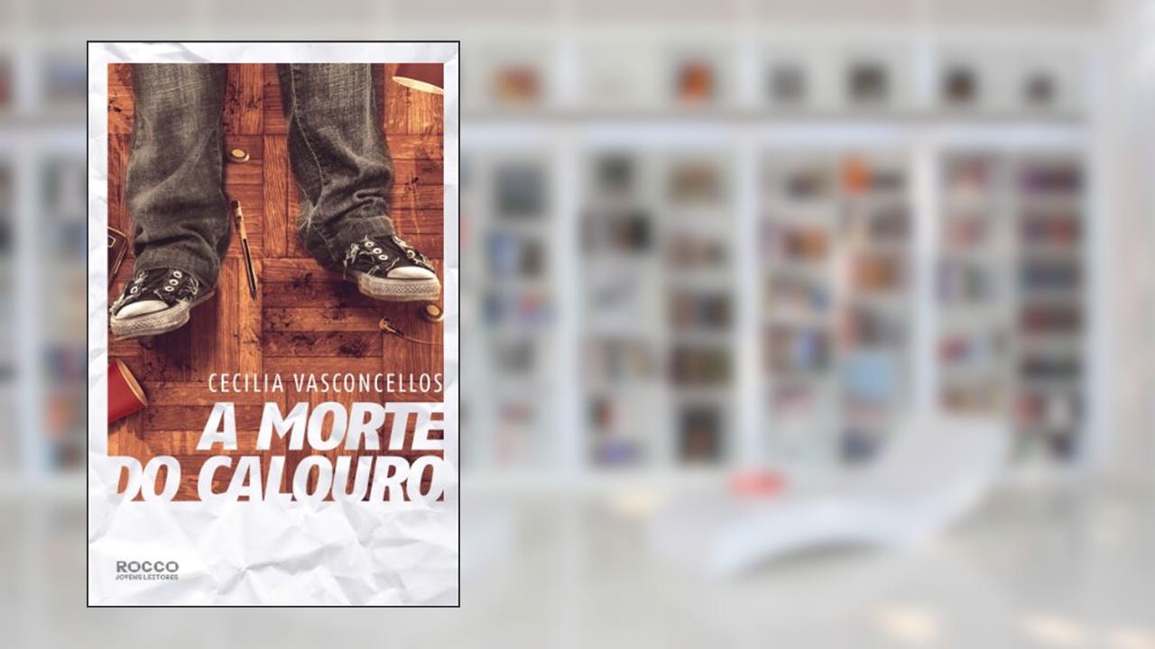 Capa de A Morte do Calouro, do autor Cecília Vasconcellos