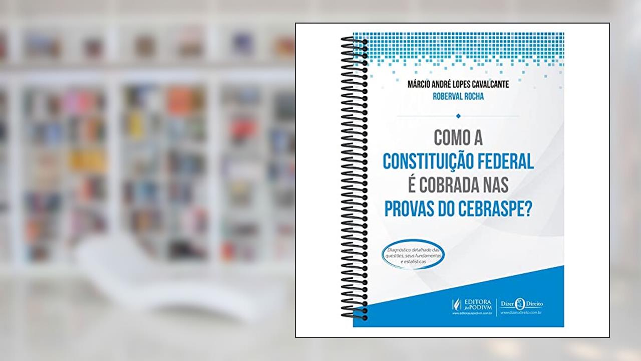 Capa de Como A Constituição Federal É Cobrada Nas Provas Do Cebraspe? (2020), do autor Roberval Rocha