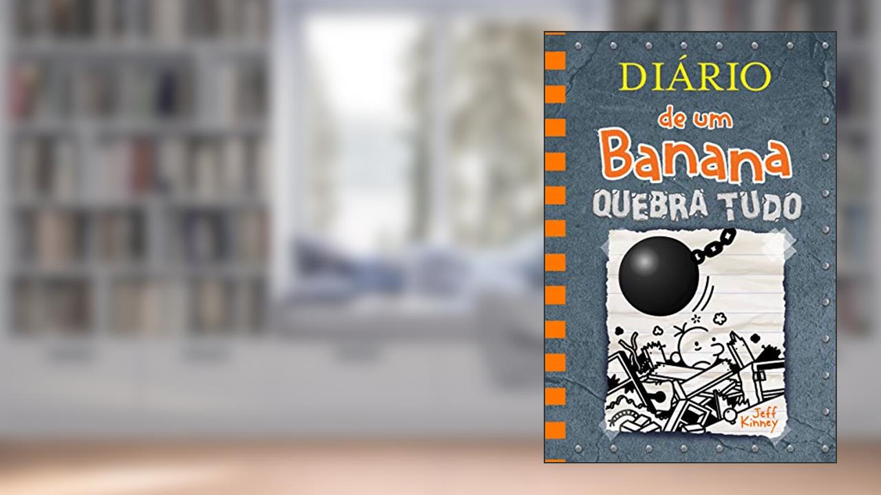 Capa de Diário de um Banana 14: Quebra Tudo, do autor Jeff Kinney