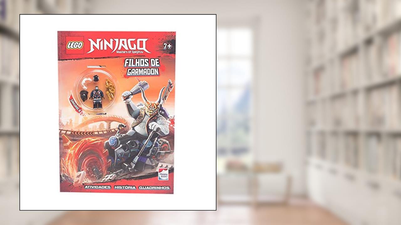 Capa de LEGO NINJAGO-Mestres do Spinjitzu:Filhos..., do autor Lego
