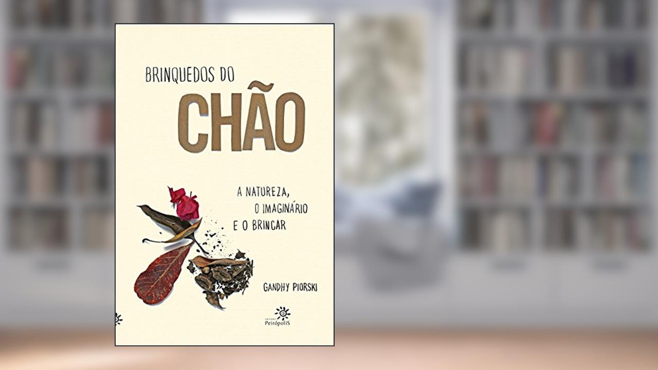 Capa de BRINQUEDOS DO CHÃO: A Natureza, O Imaginário e o Brincar, do autor Gandhy Piorski