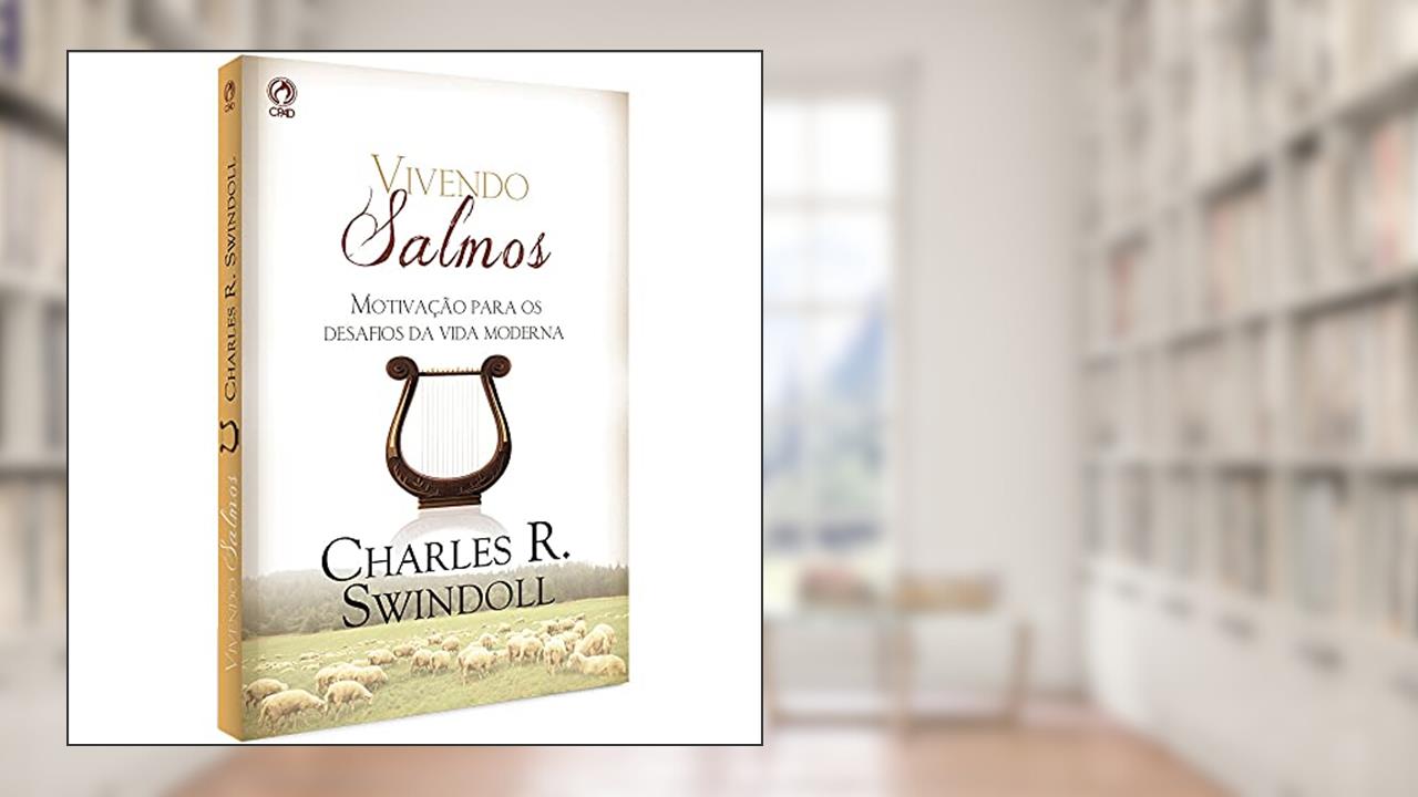Capa de Vivendo Salmos, do autor Charles R. Swindoll