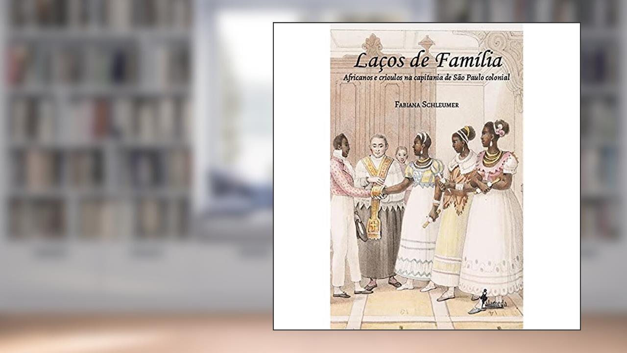 Capa de Laços de Família: Africanos e Crioulos na Capitania de São Paulo Colonial, de Fabiana Schleumer