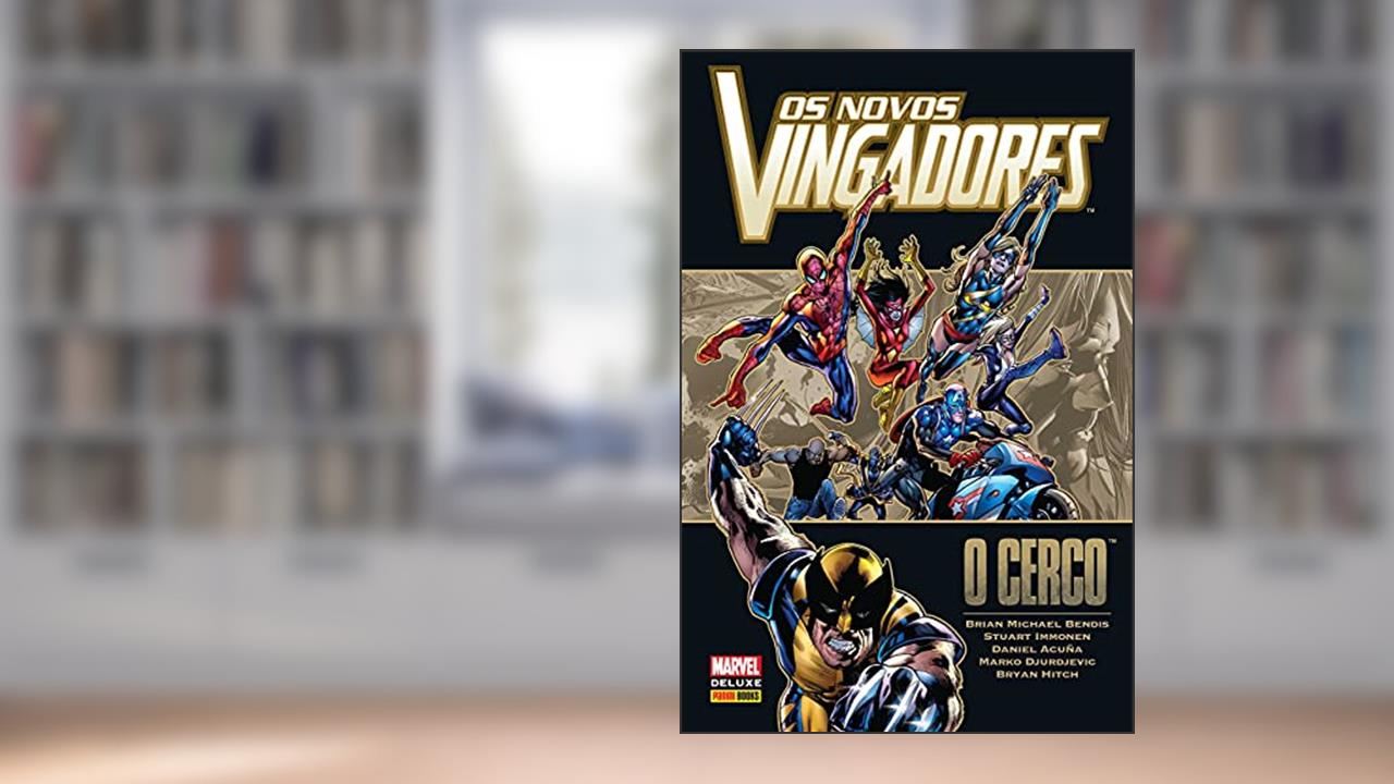 Capa de Os Novos Vingadores: o Cerco, do autor Brian Michael Bendis