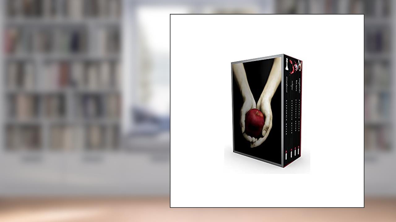 Capa de Box Crepúsculo, do autor Stephenie Meyer