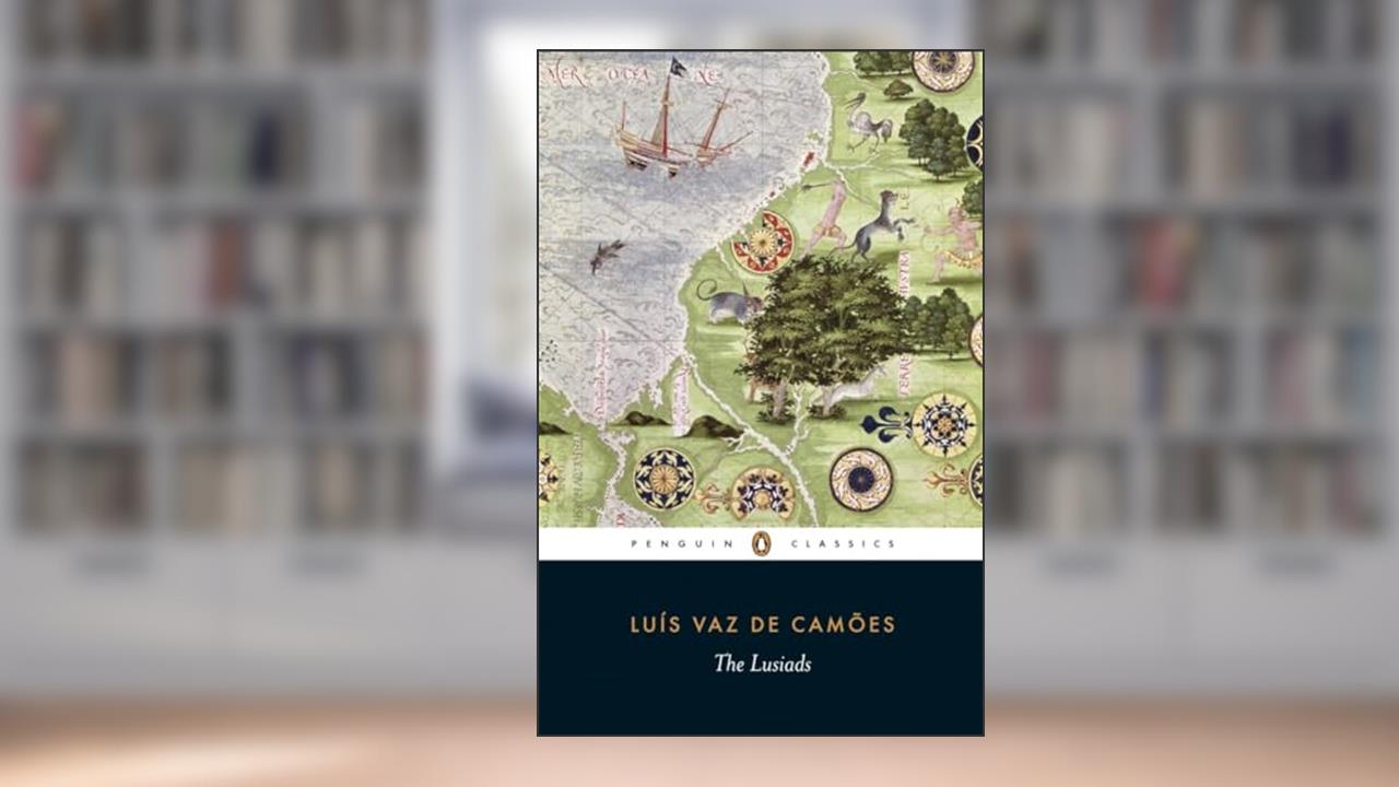 Capa de The Lusiads, do autor Luis Vaz de Camoes; William Atkinson