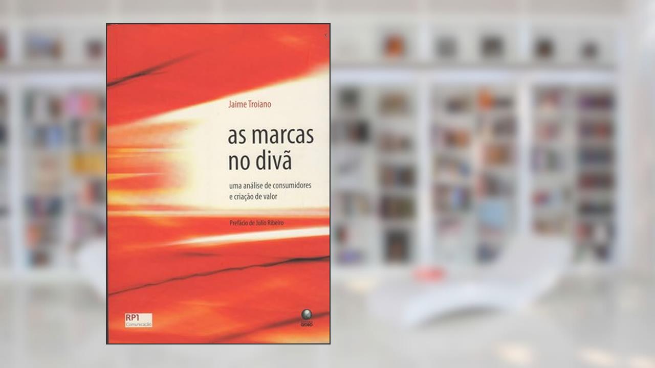 Capa de As Marcas no Divã, do autor Jaime Troiano