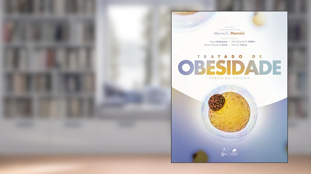 Capa de Tratado de Obesidade, do autor Marcio C. (Coord.) MANCINI
