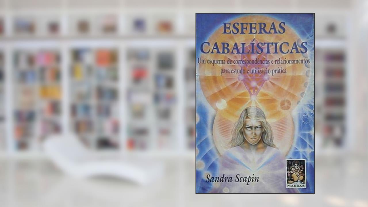 Capa de Esferas Cabalisticas, do autor Sandra Regina Scapin Oliv
