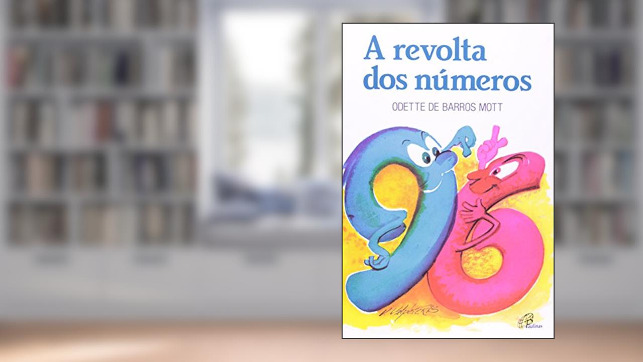 Capa de Revolta dos números, do autor Odette de Barros Mott